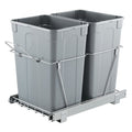 Ištraukiama šiukšliadėžė VEVOR CH-LS35L02, 2 x 33 l talpos