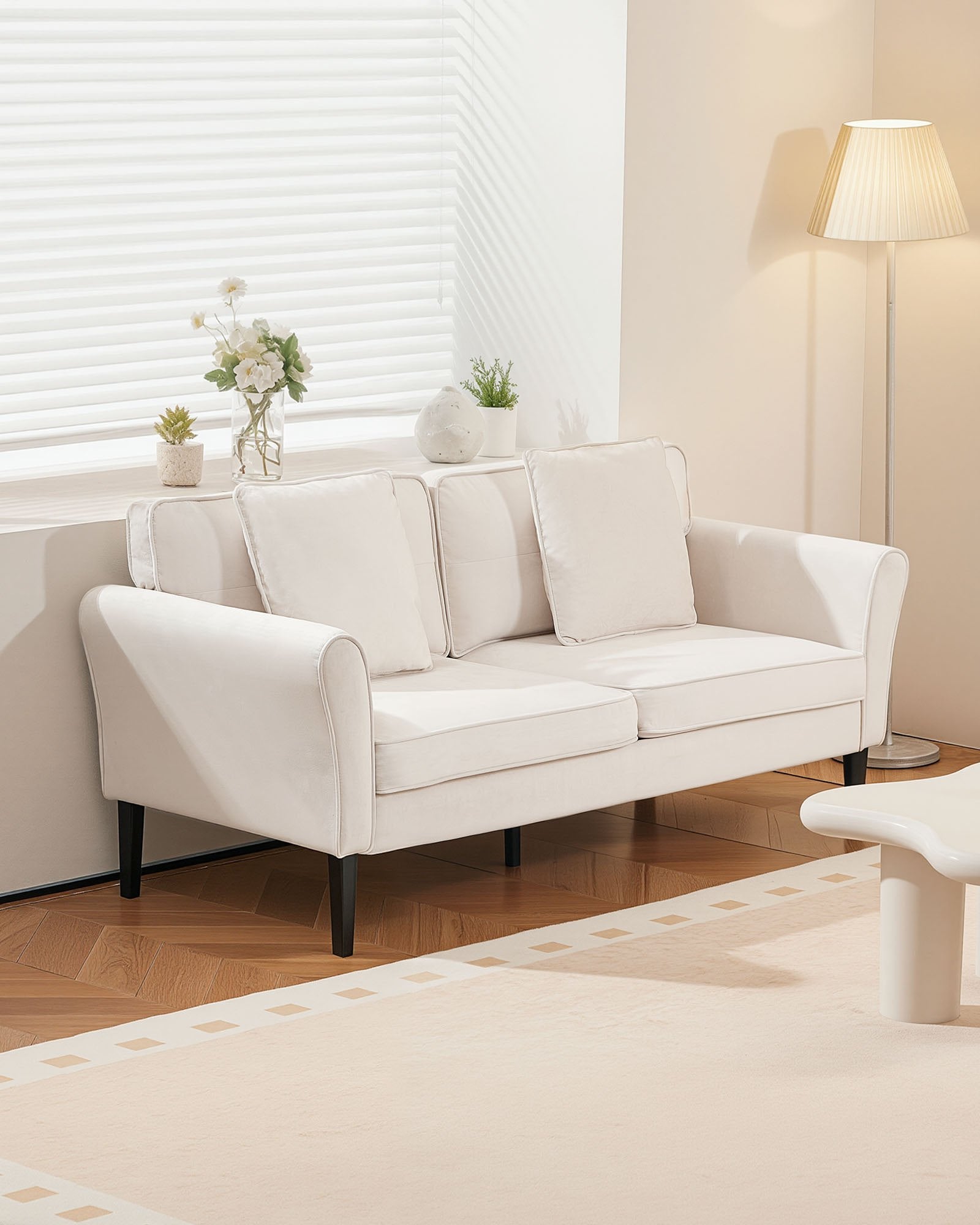 Dvivietė sofa VEVOR GDS0203-2, 176 cm