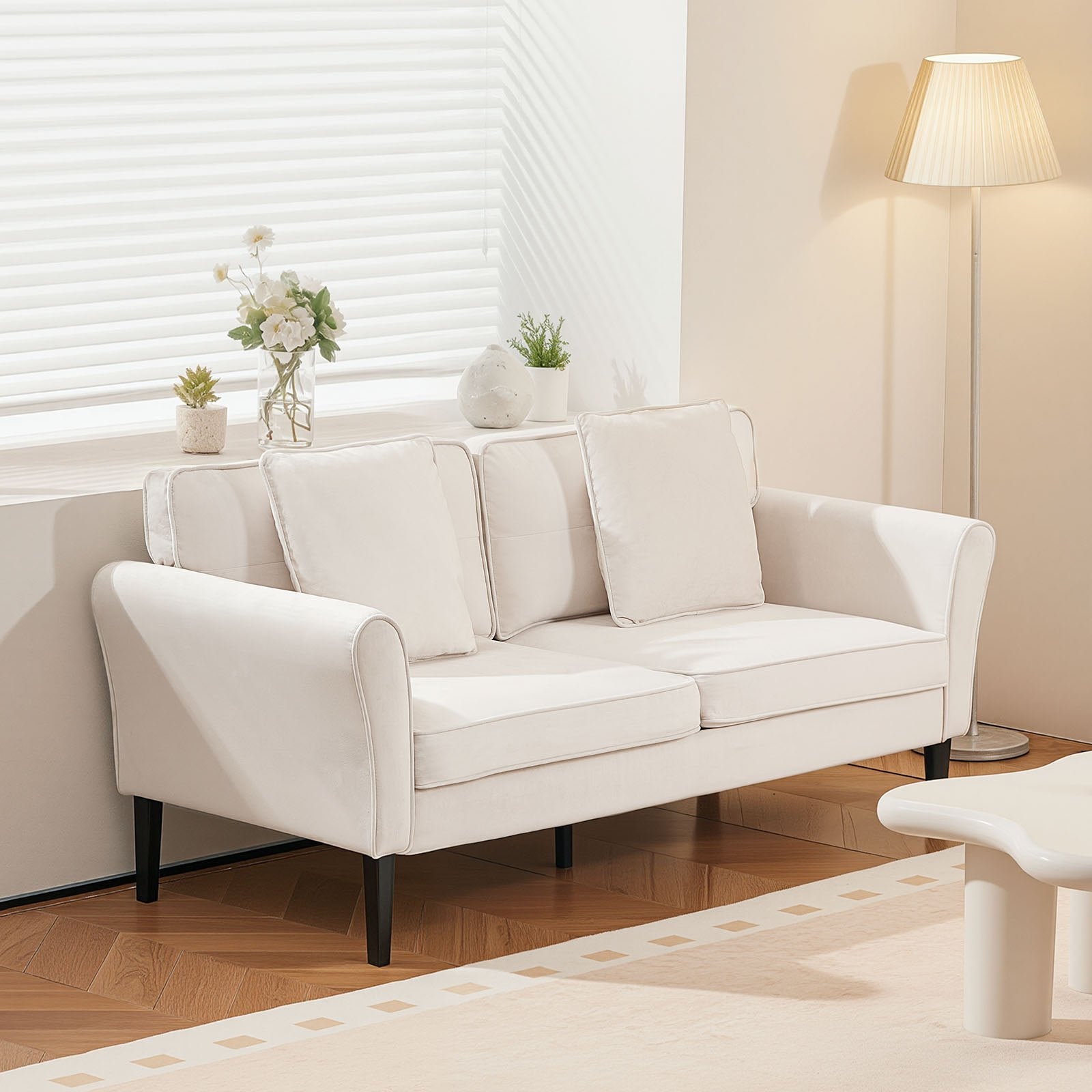 Dvivietė sofa VEVOR GDS0203-2, 176 cm