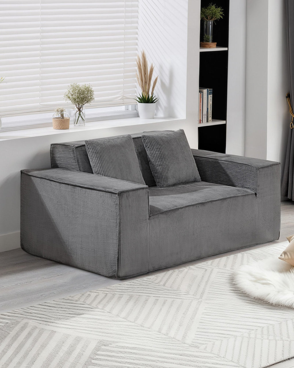 Dvivietė sofa VEVOR 247054, 160 cm
