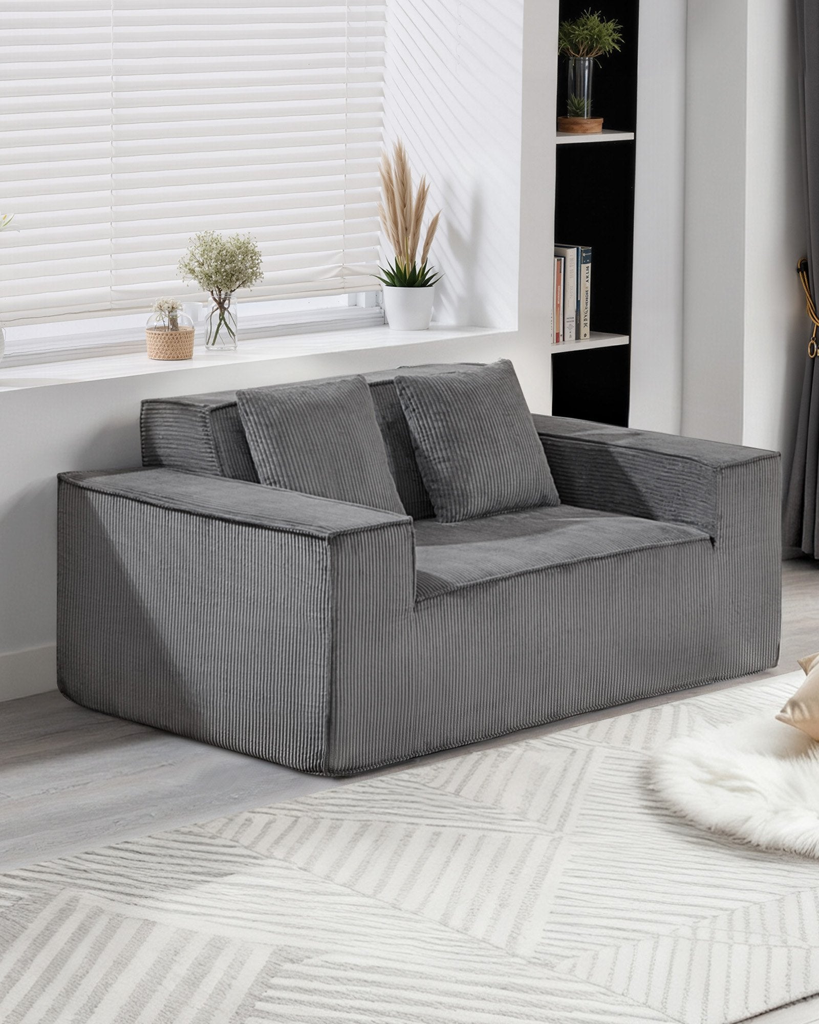 Dvivietė sofa VEVOR 247054, 160 cm