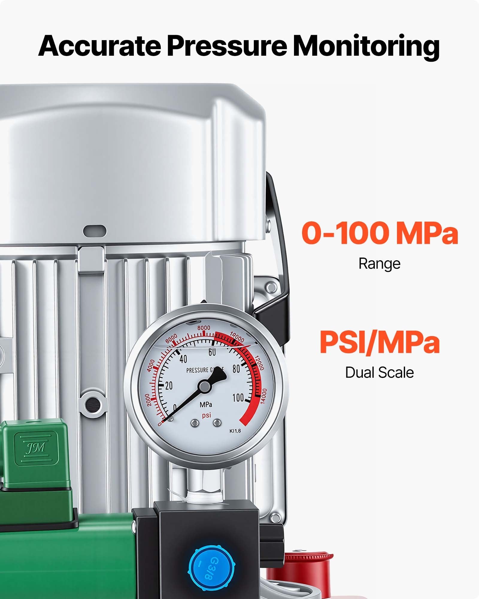 Elektrinė hidraulinė pompa VEVOR GYB-700A, 750W