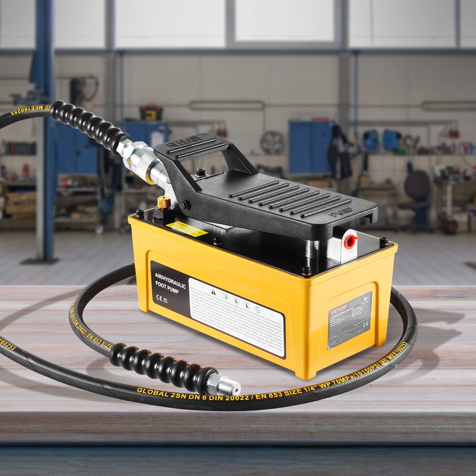 Pneumatinis hidraulinis siurblys VEVOR TL-A5102, 689 bar (10 000 PSI)