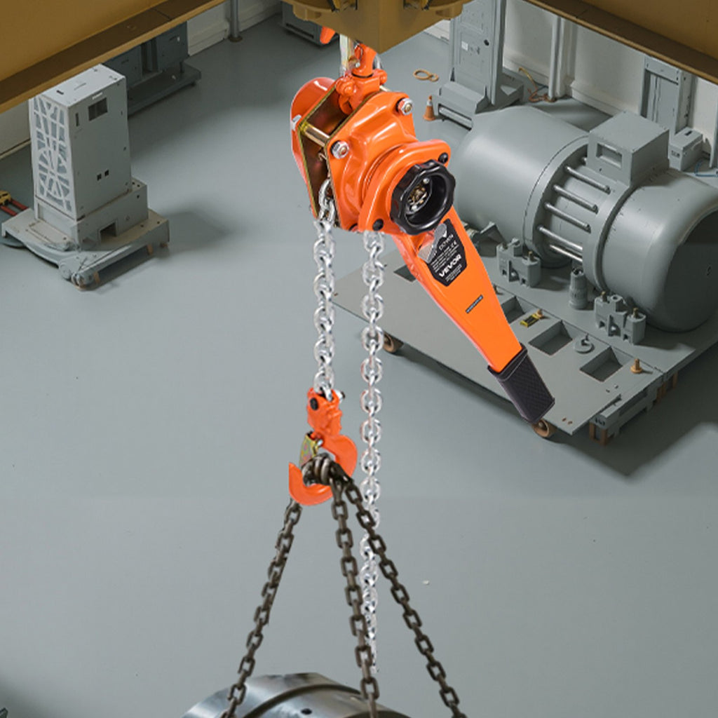 Rankinė svirtinė grandininė talpė VEVOR HSH-1.5T-3M, 1,5 t