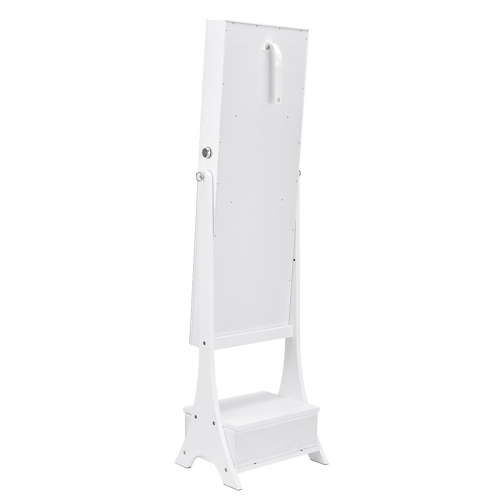 Papuošalų spintelė su veidrodžiu VEVOR PY-2314SS, pastatoma