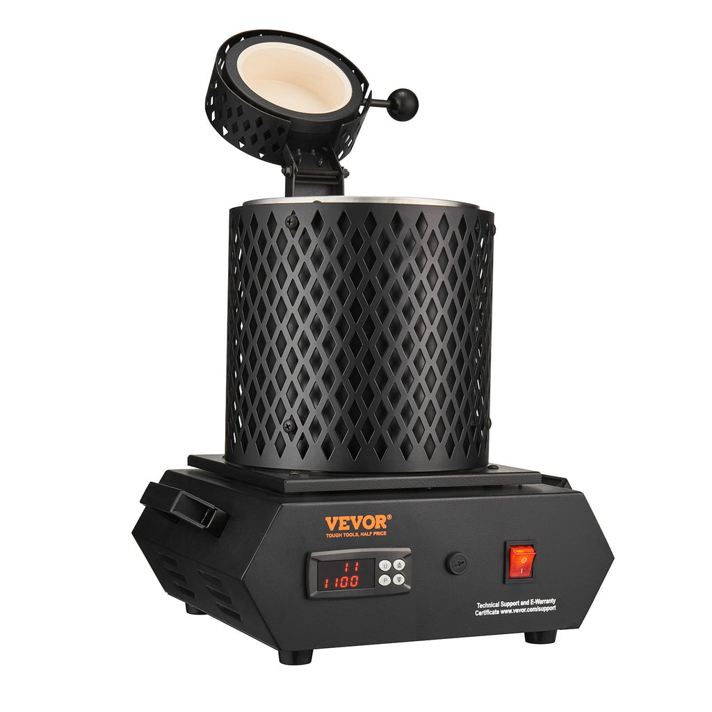 Elektrinė metalo lydymo krosnis VEVOR GF1150ND2-3KG, 1350W