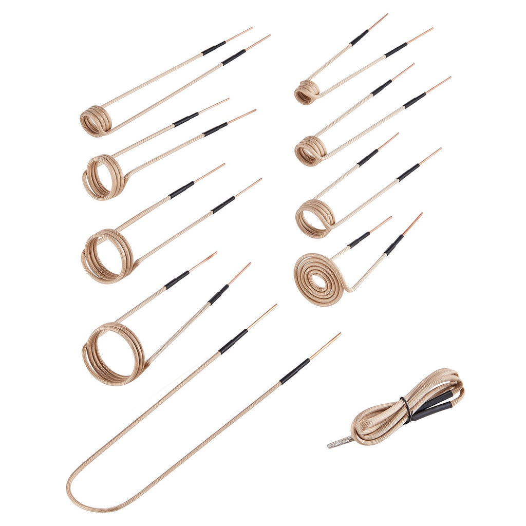Magnetinio indukcinio kaitintuvo ričių rinkinys VEVOR XQ10, 10 vnt.