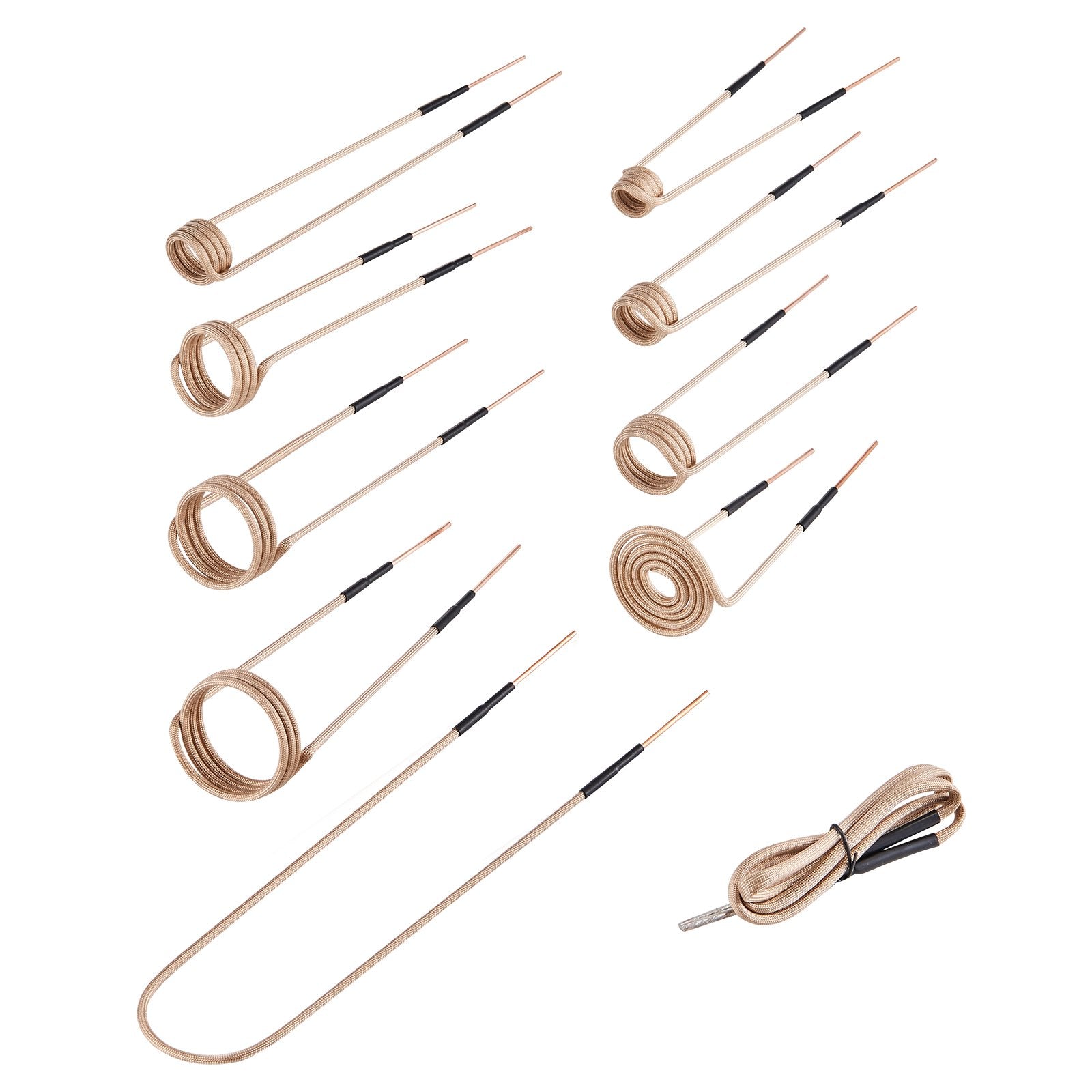 Magnetinio indukcinio kaitintuvo ričių rinkinys VEVOR XQ10, 10 vnt.