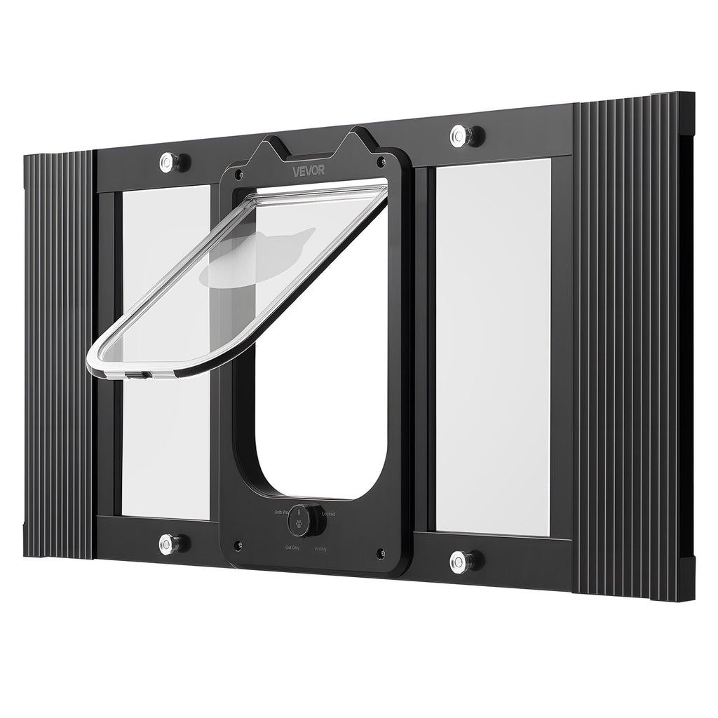 Durys katėms į langą VEVOR SKT-03, 686–813 mm pločiui
