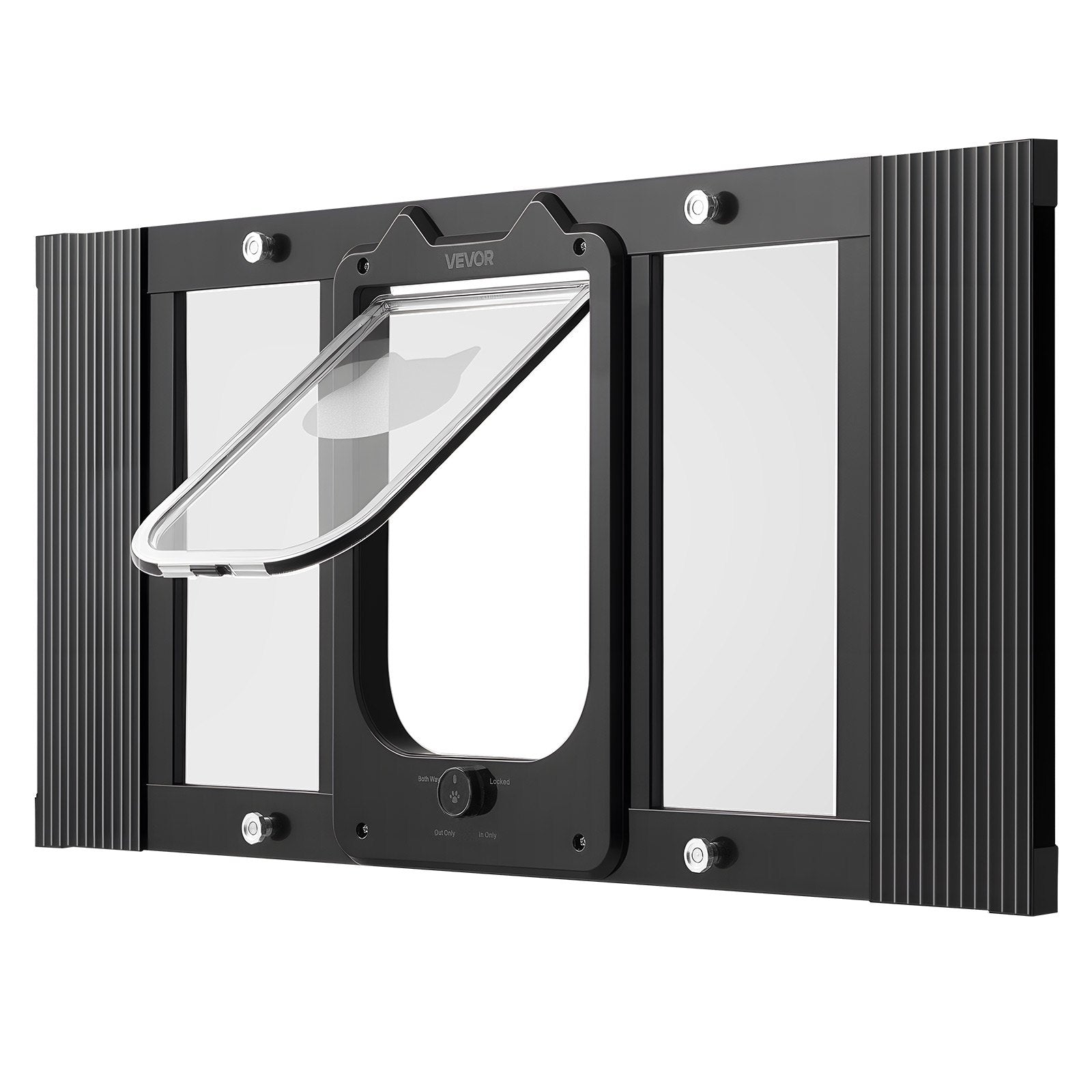 Durys katėms į langą VEVOR SKT-03, 686–813 mm pločiui