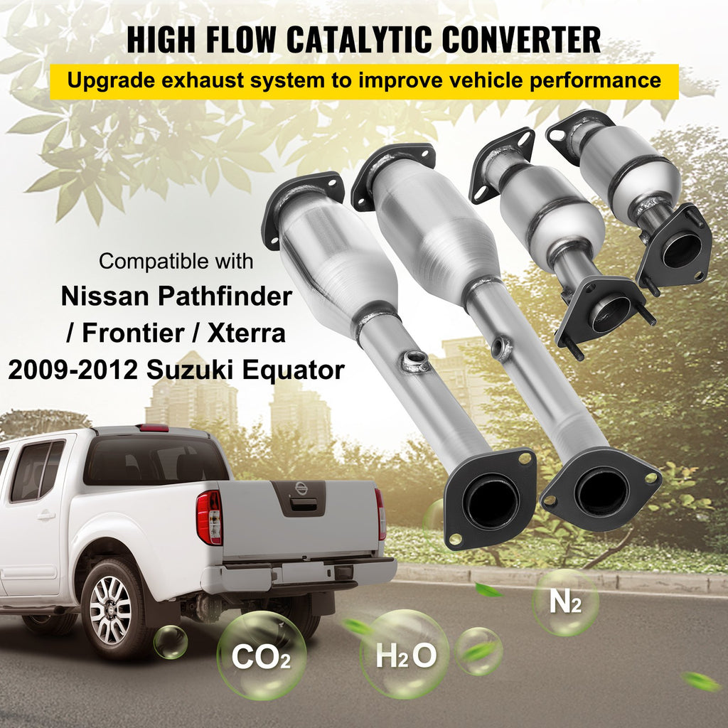 Išmetimo kolektorius su katalizatoriumi VEVOR Nissan Frontier 4.0L, EPA sertifikuotas
