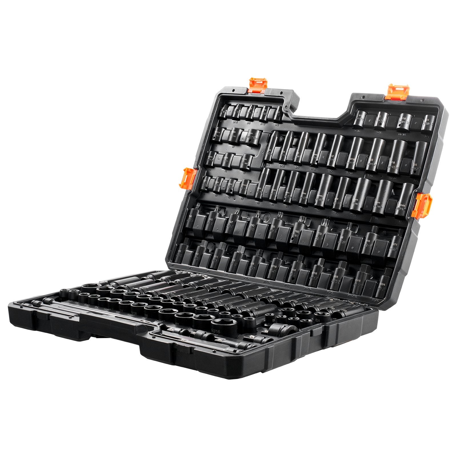 Smūginių galvučių rinkinys VEVOR XL3069, 130 dalių