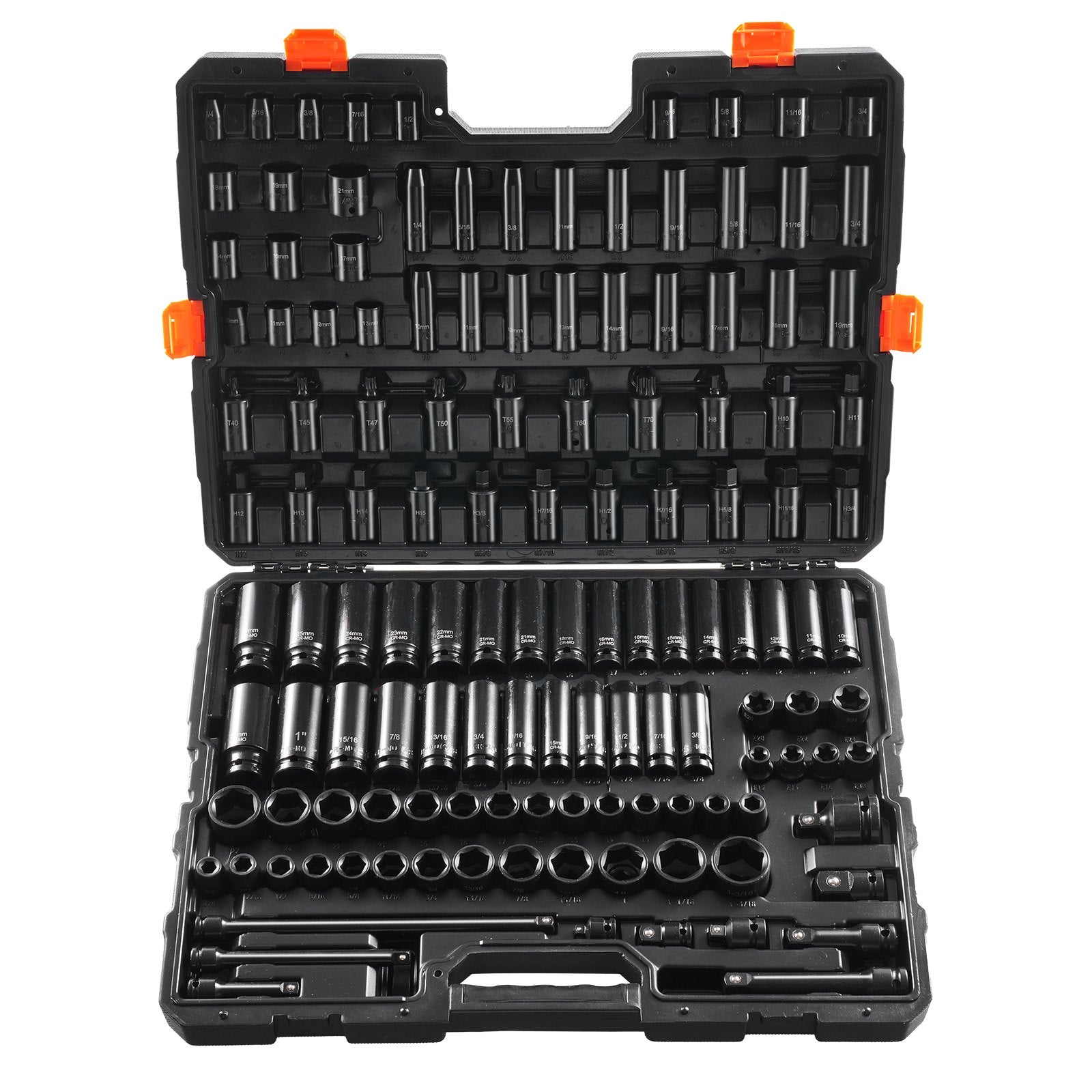 Smūginių galvučių rinkinys VEVOR XL3069, 130 dalių