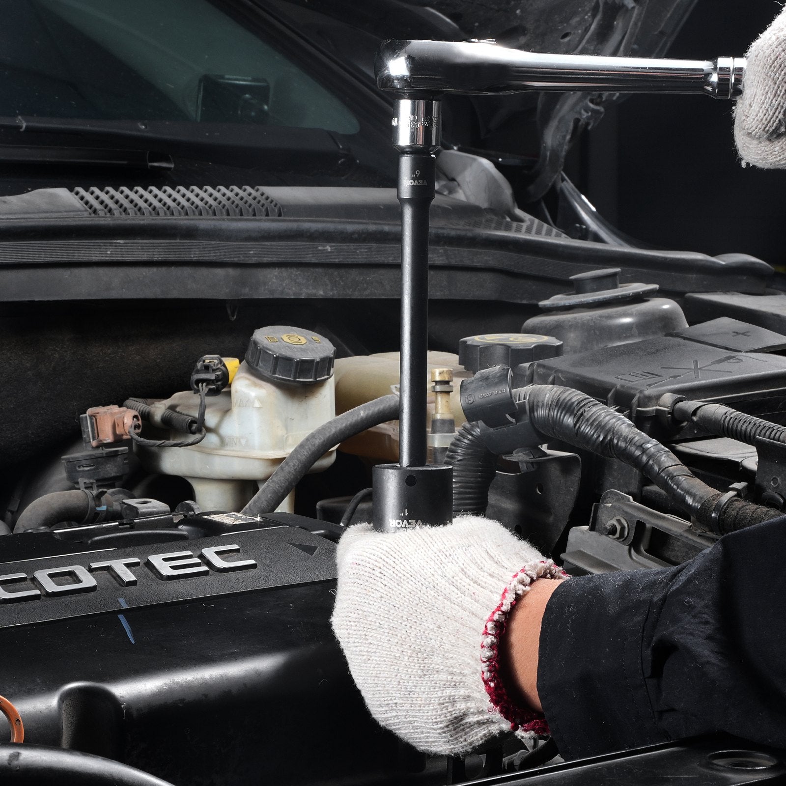 Smūginių galvučių rinkinys VEVOR SX38DST2900, 29 dalių
