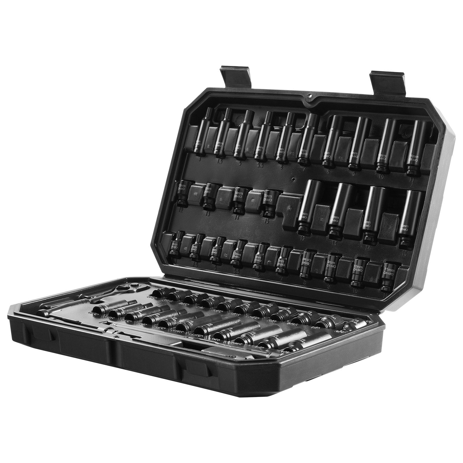 Smūginių galvučių rinkinys VEVOR XL3067, 55 dalių