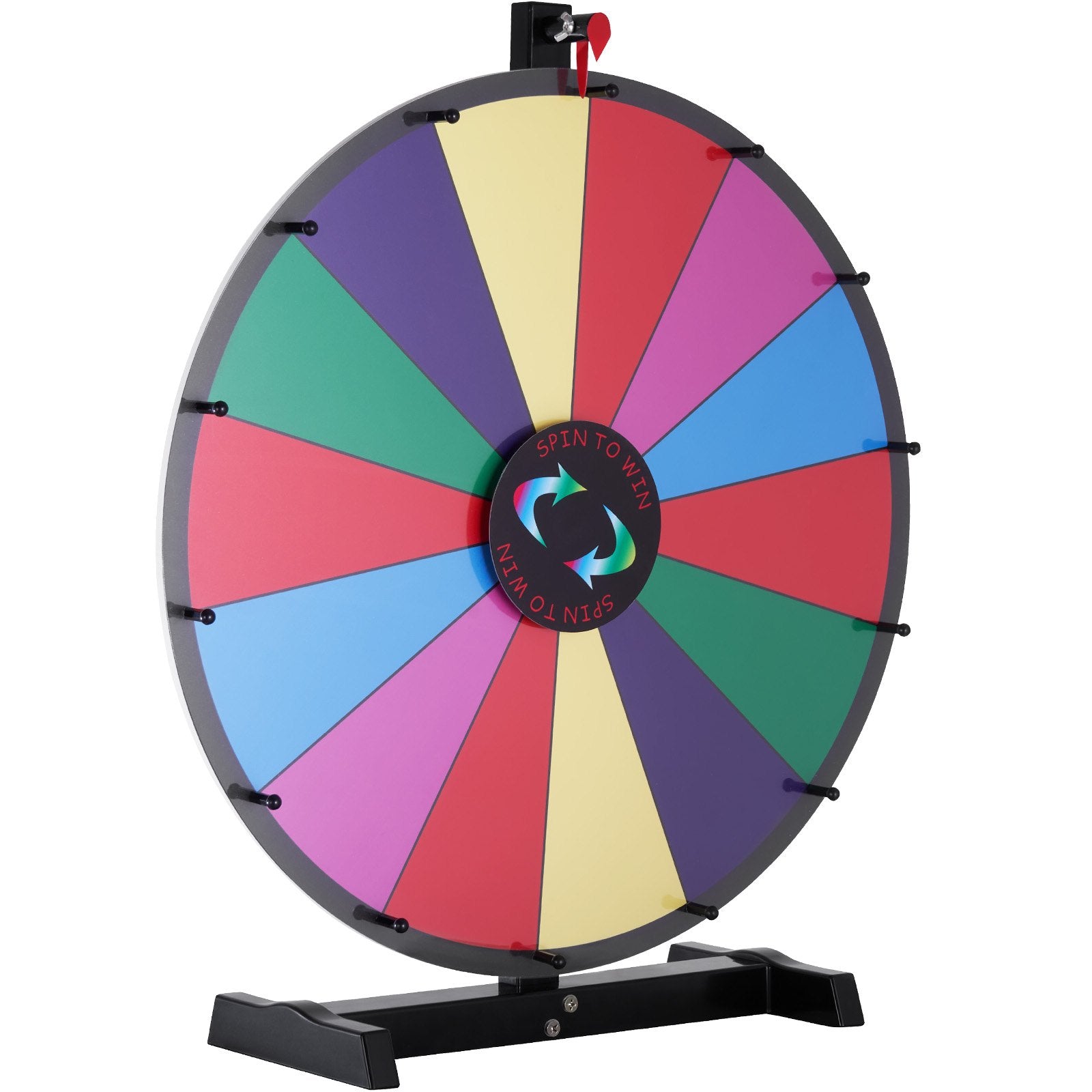 Laimės ratas VEVOR UPZP-24SE, 60 cm skersmens
