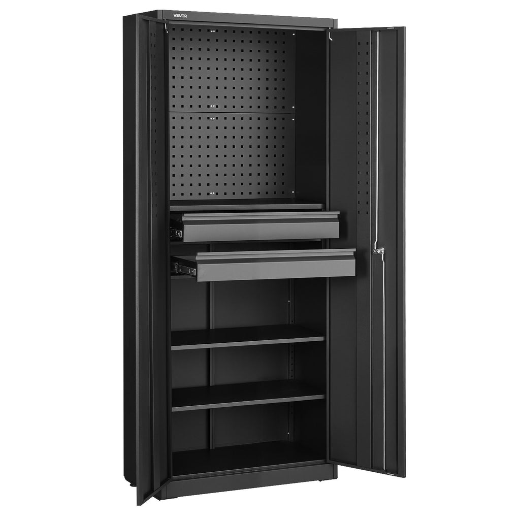 Metalinė saugojimo spinta VEVOR CB03, 1800 mm aukščio