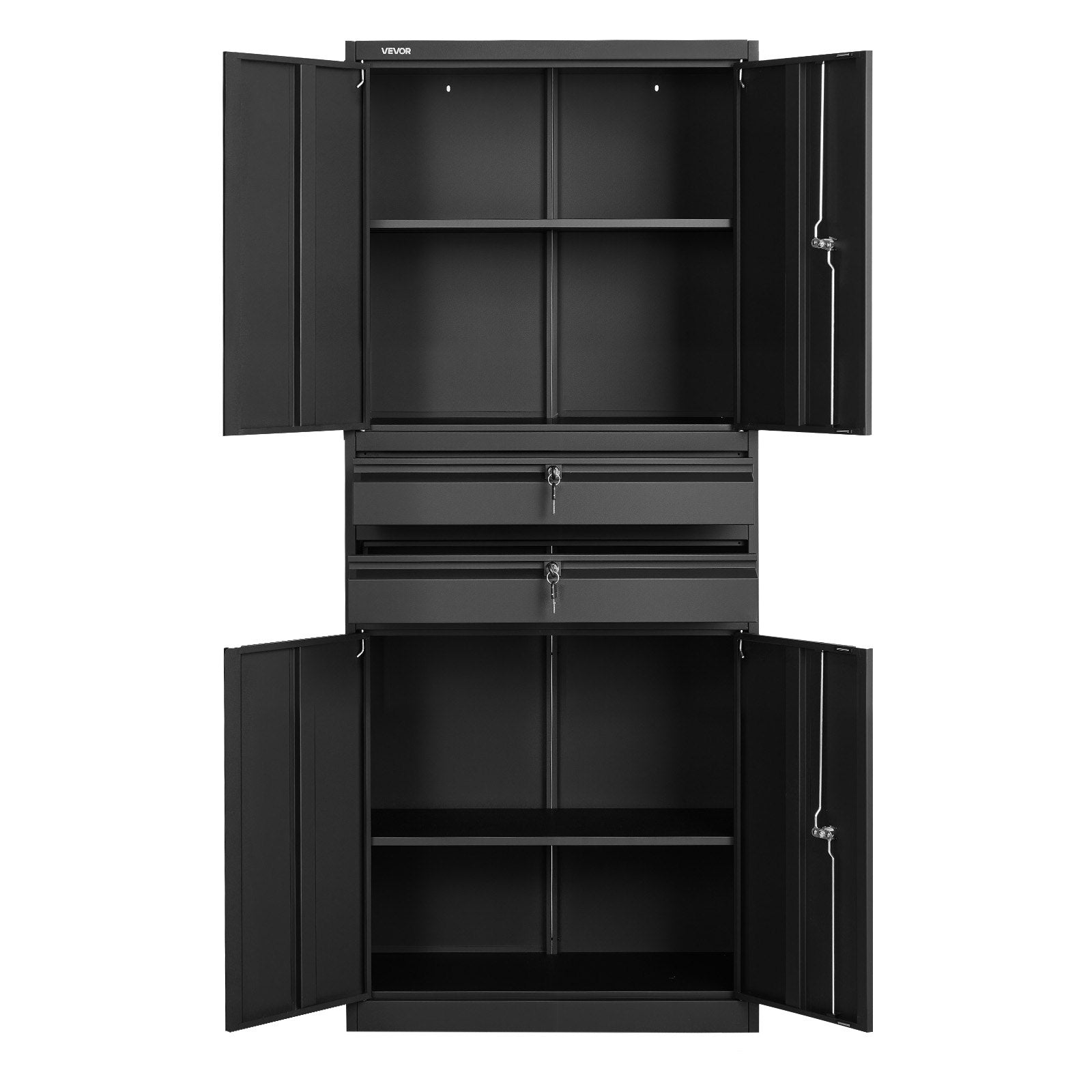 Metalinė daiktų saugojimo spinta VEVOR CB02, 1800 mm aukščio