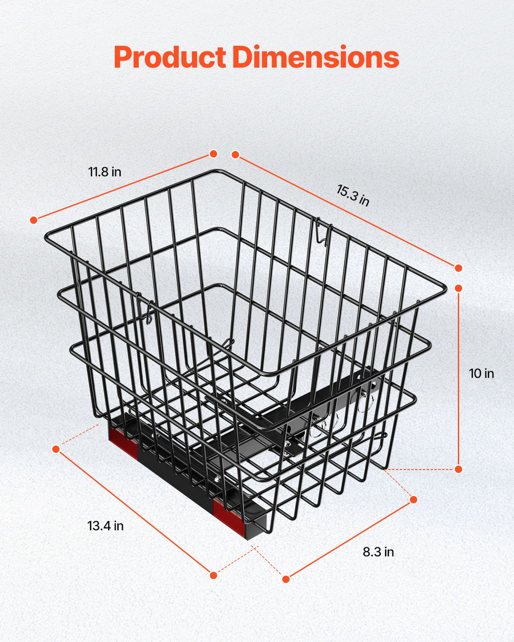 Motorolerio krepšys VEVOR J900, 10 kg keliamoji galia