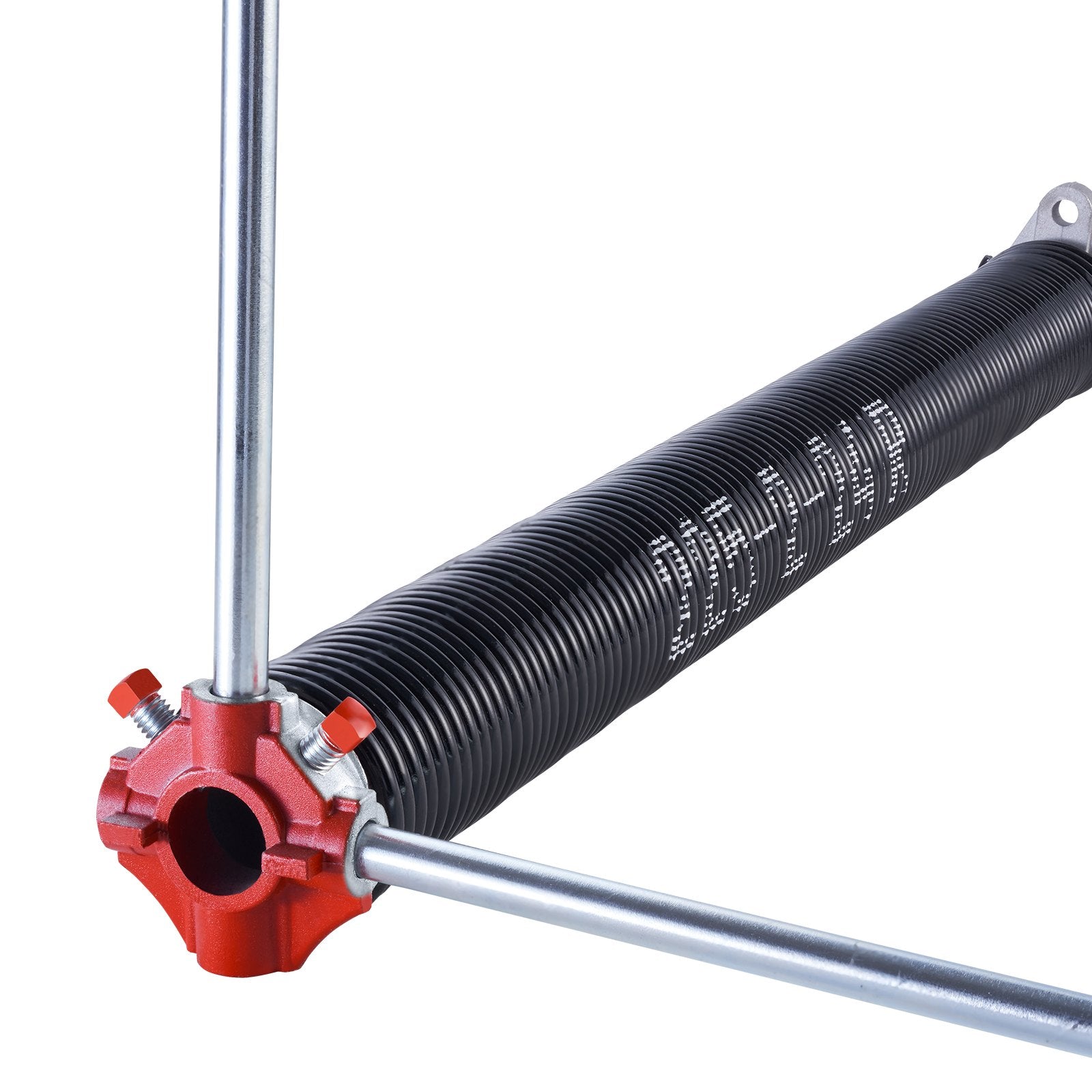 Garažo vartų torsioninės spyruoklės VEVOR 225-2-24, 610 mm ilgio