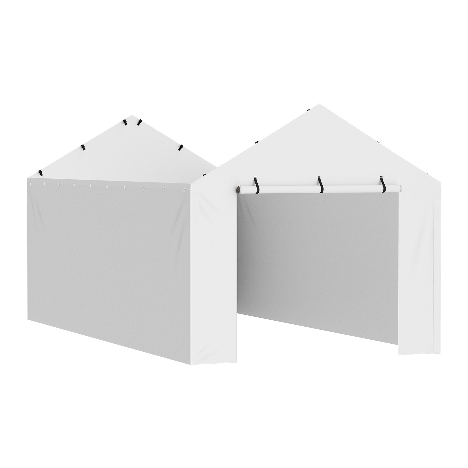 Pavėsinės šoninė sienelė VEVOR SXYQCPBBCP10X20, 3 x 6 m