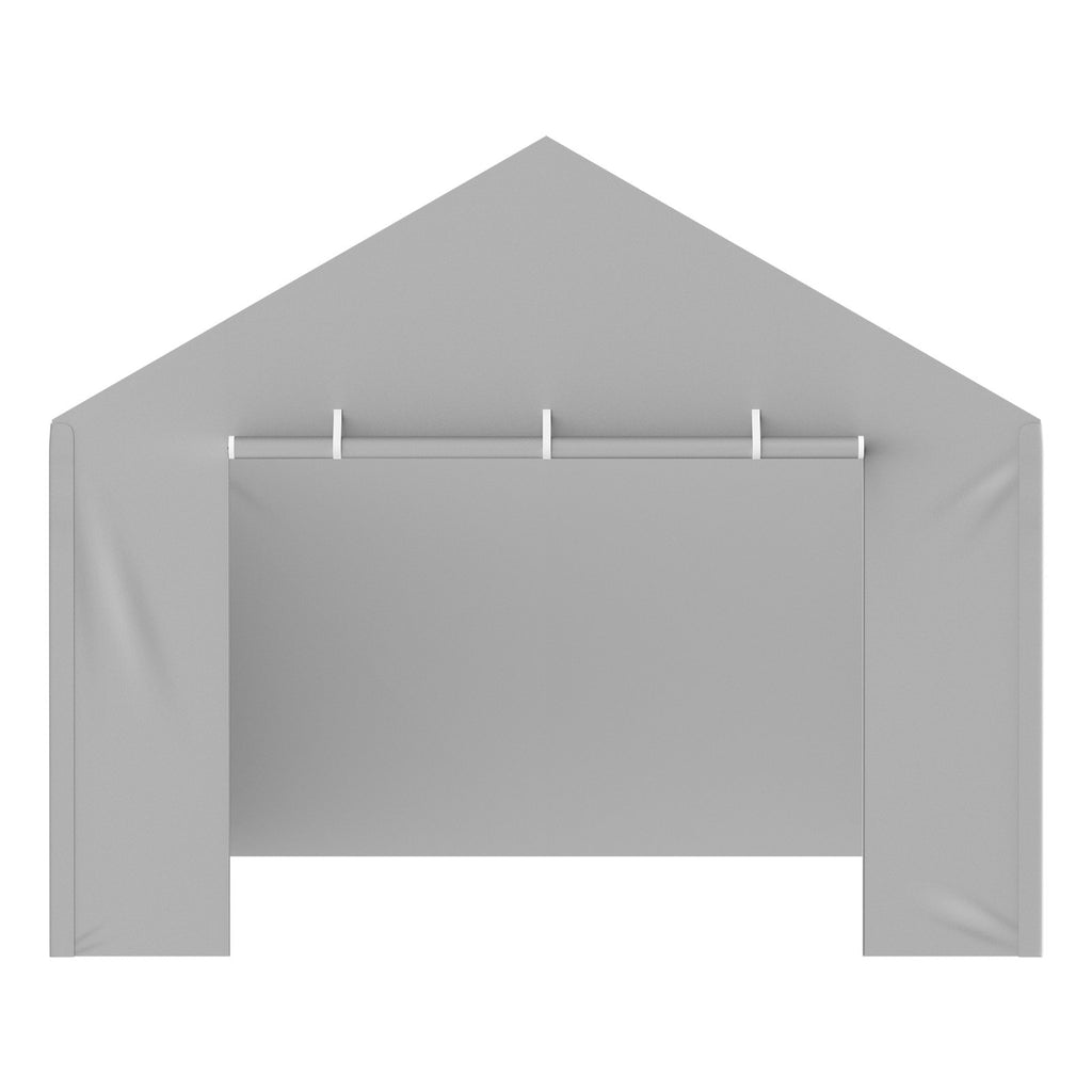 Pavėsinės šoninė sienelė VEVOR SXYQCPBHC12X20, 3,6 x 6,1 m