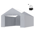 Pavėsinės šoninė sienelė VEVOR SXYQCPBHC13X20, 4 x 6 m