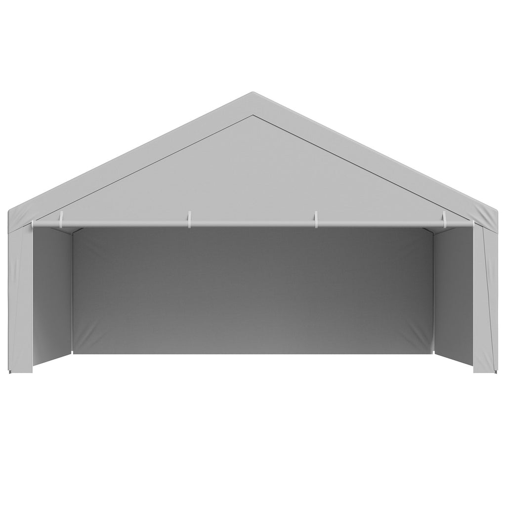 Pavėsinės-garažo tentas VEVOR SXYQCPBHDC20X20, 6 x 6 m