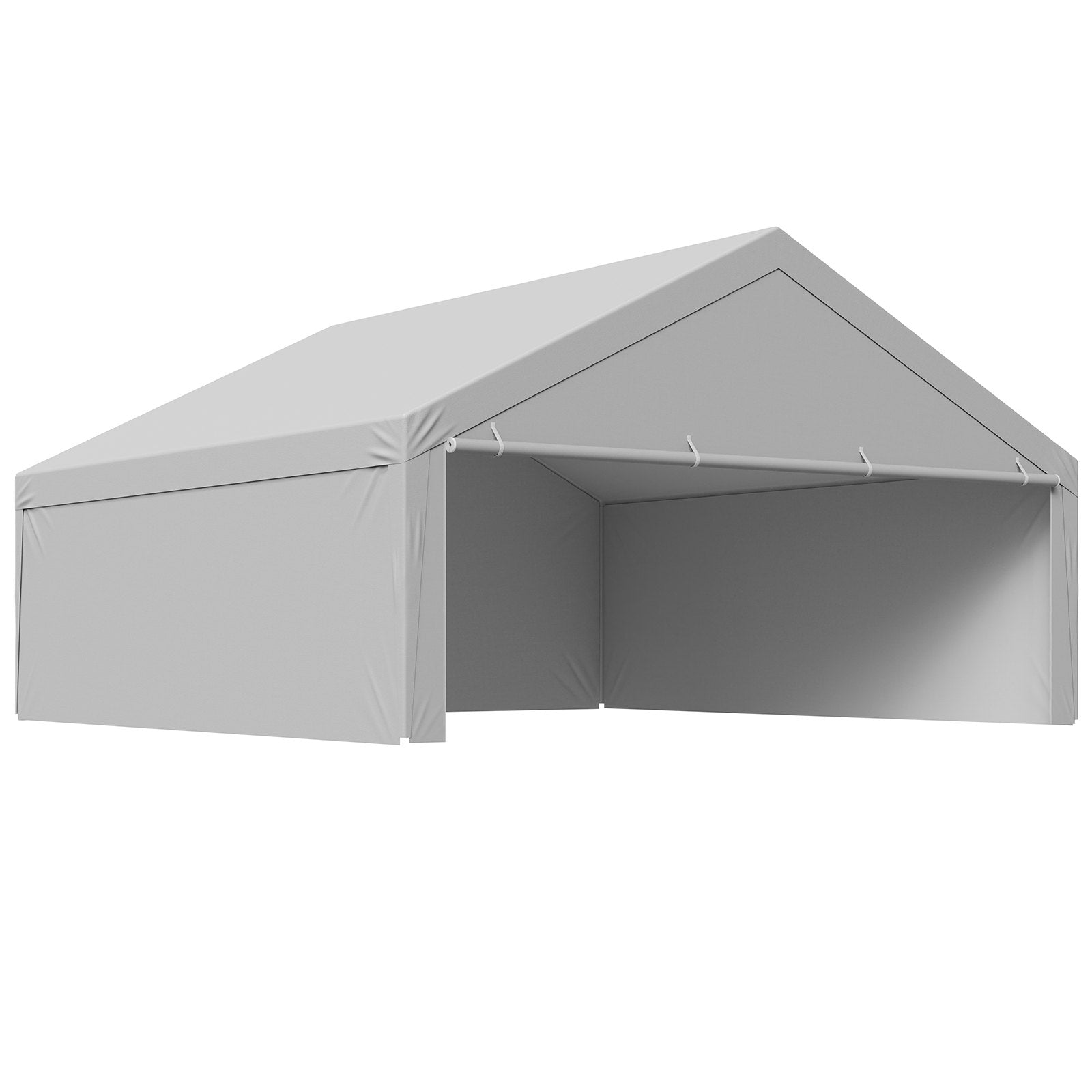 Pavėsinės-garažo tentas VEVOR SXYQCPBHDC20X20, 6 x 6 m