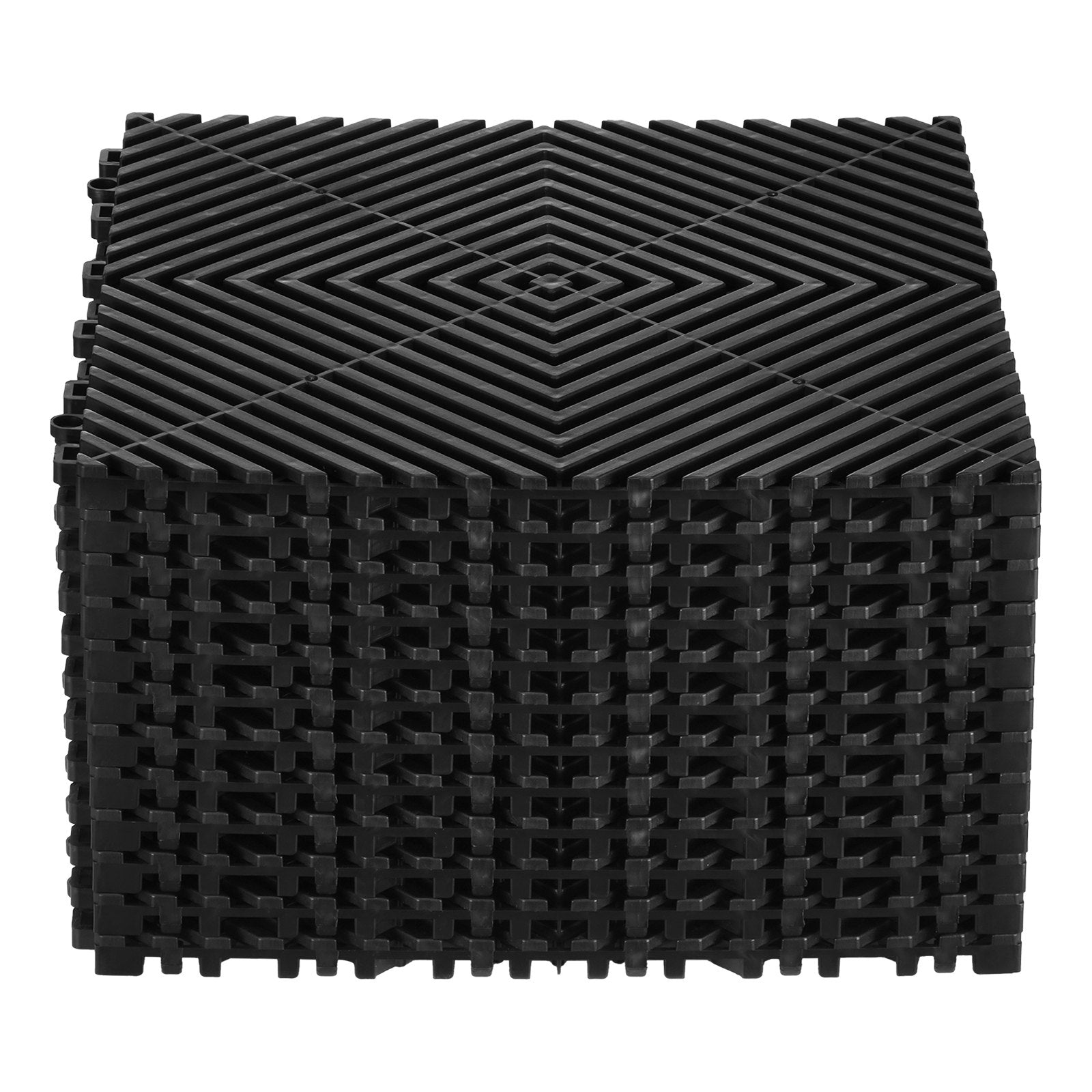 Modulinė drenažo danga VEVOR GS30*30*1.5-B, 12 vnt. rinkinys