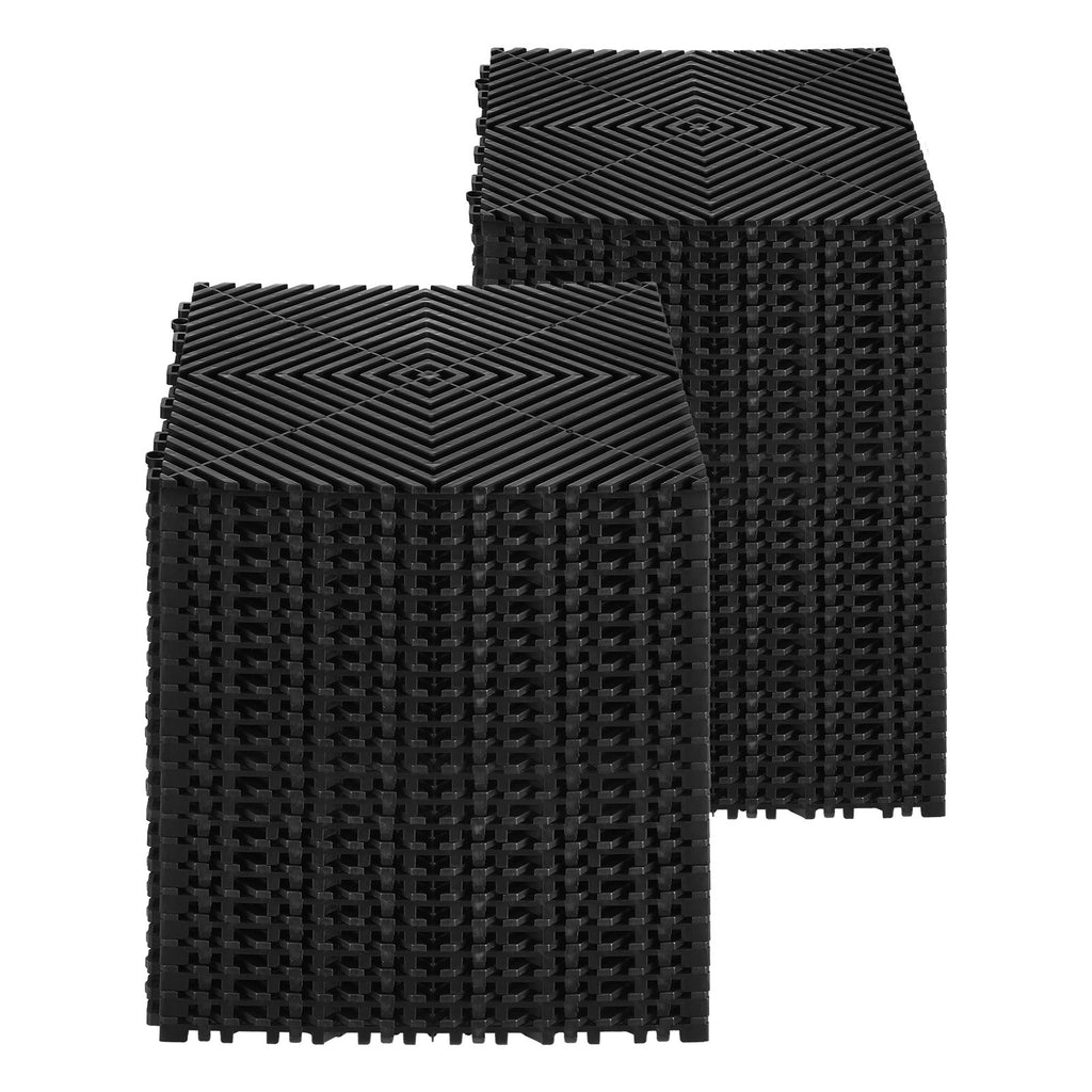 Sujungiamas drenažinis kilimėlis VEVOR GS-30*30*1.5-B, 50 vnt.