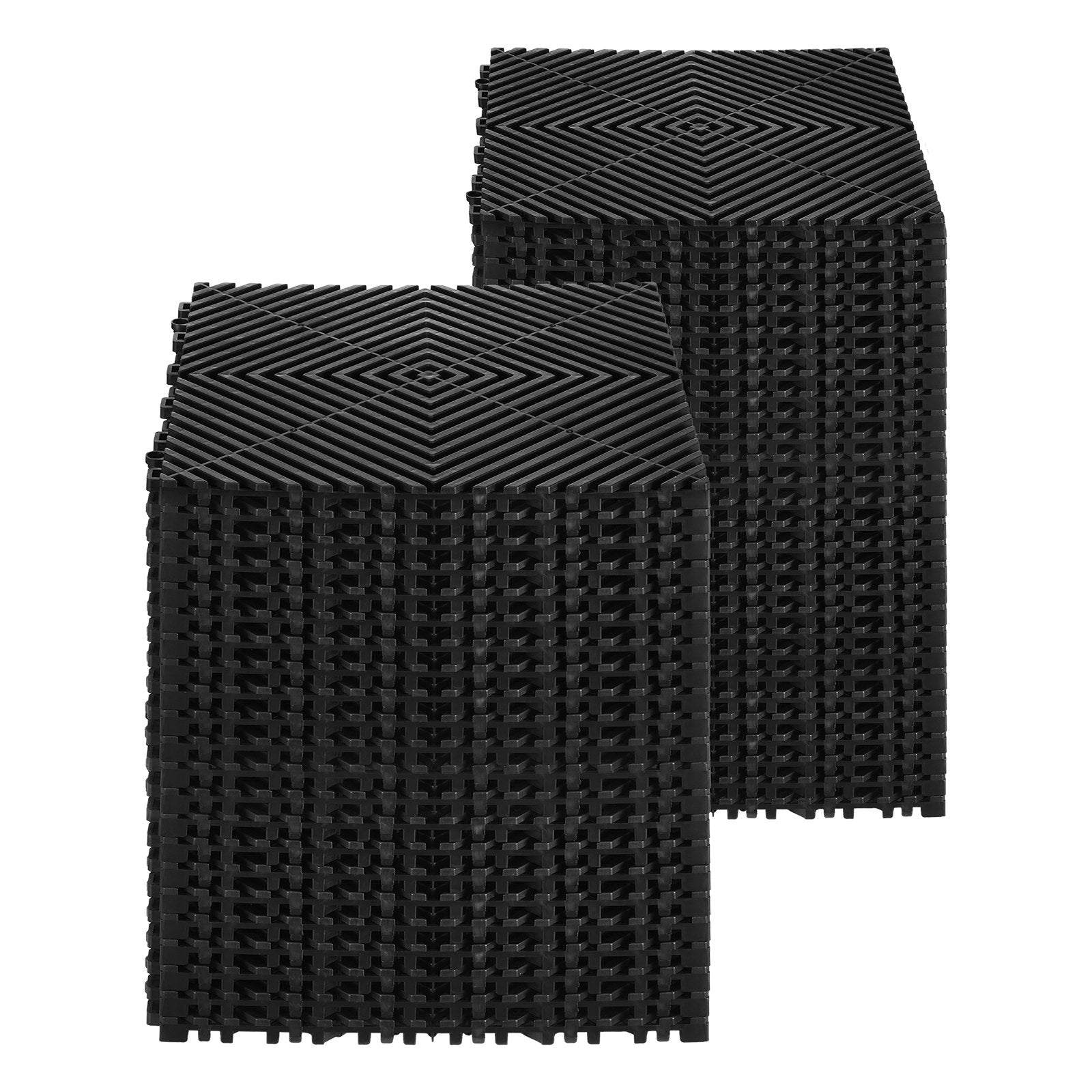 Sujungiamas drenažinis kilimėlis VEVOR GS-30*30*1.5-B, 50 vnt.
