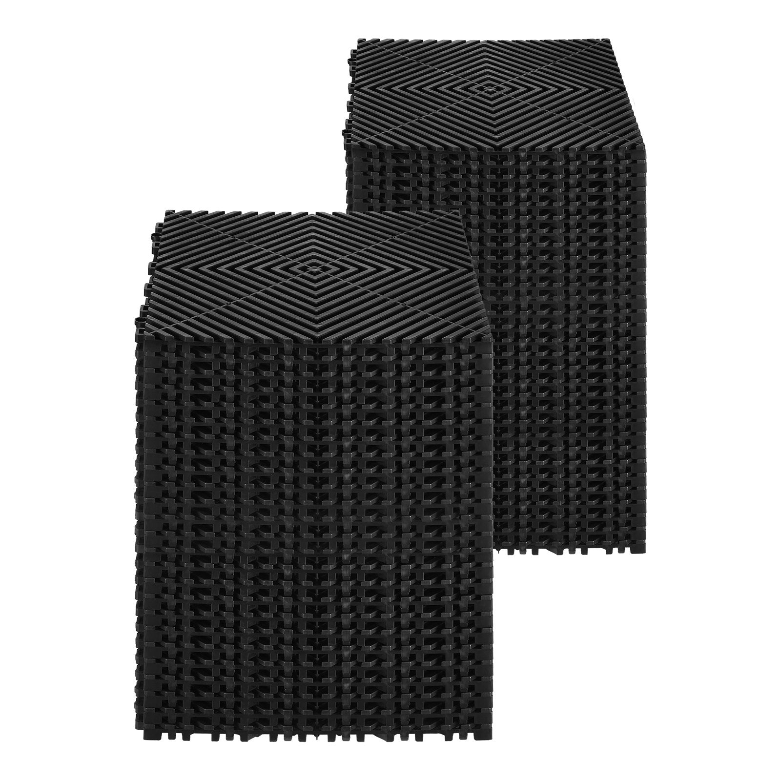 Sujungiamas drenažinis kilimėlis VEVOR GS-30*30*1.5-B, 55 vnt.