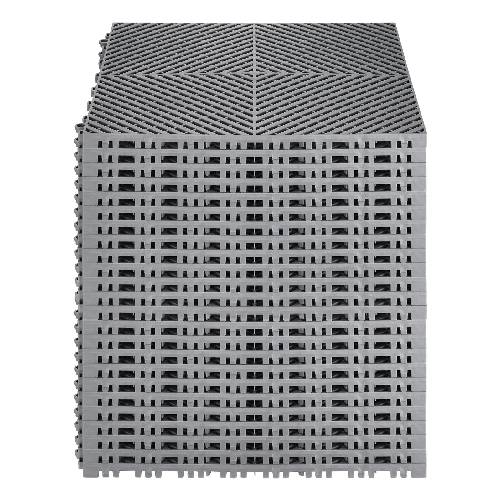 Jungiamosios drenažinės plytelės VEVOR GS-40*40*1.8-G, 24 vnt.