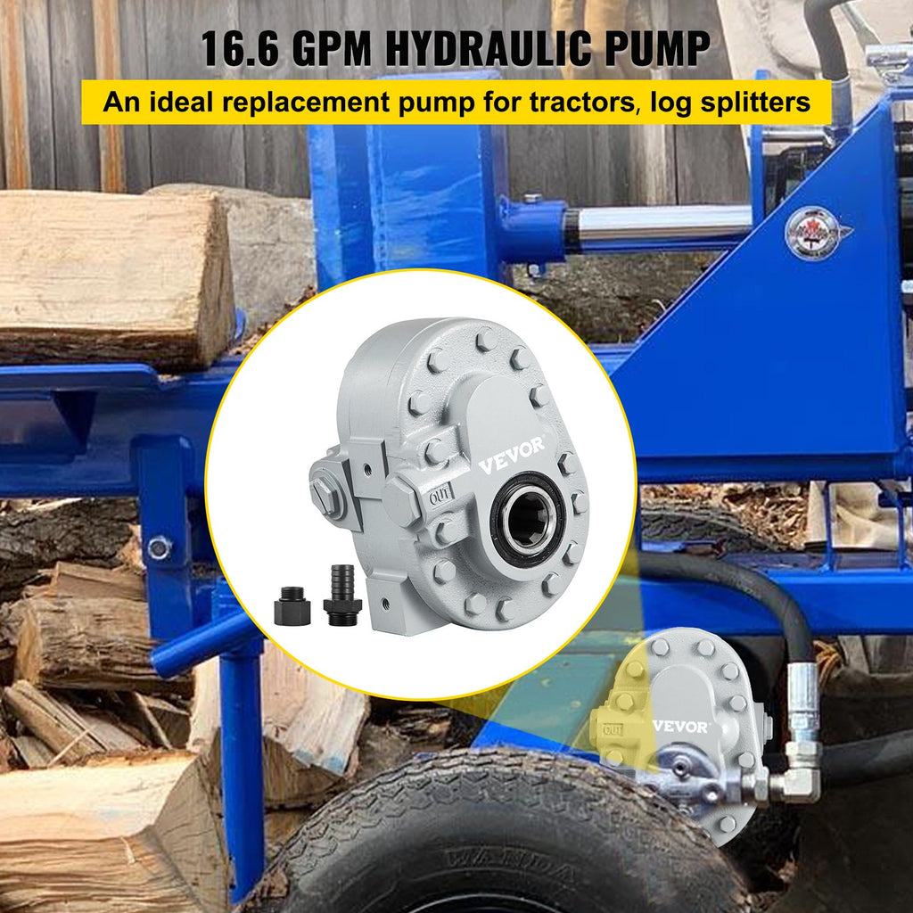 Hidraulinis siurblys VEVOR 16.6GPMPUMP, 16,6 GPM