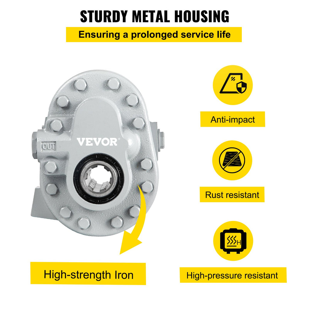 Hidraulinis siurblys VEVOR 16.6GPMPUMP, 16,6 GPM