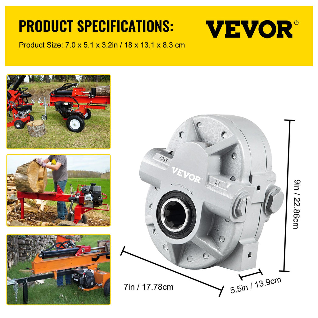 Hidraulinis siurblys VEVOR 16.6GPMPUMP, 16,6 GPM