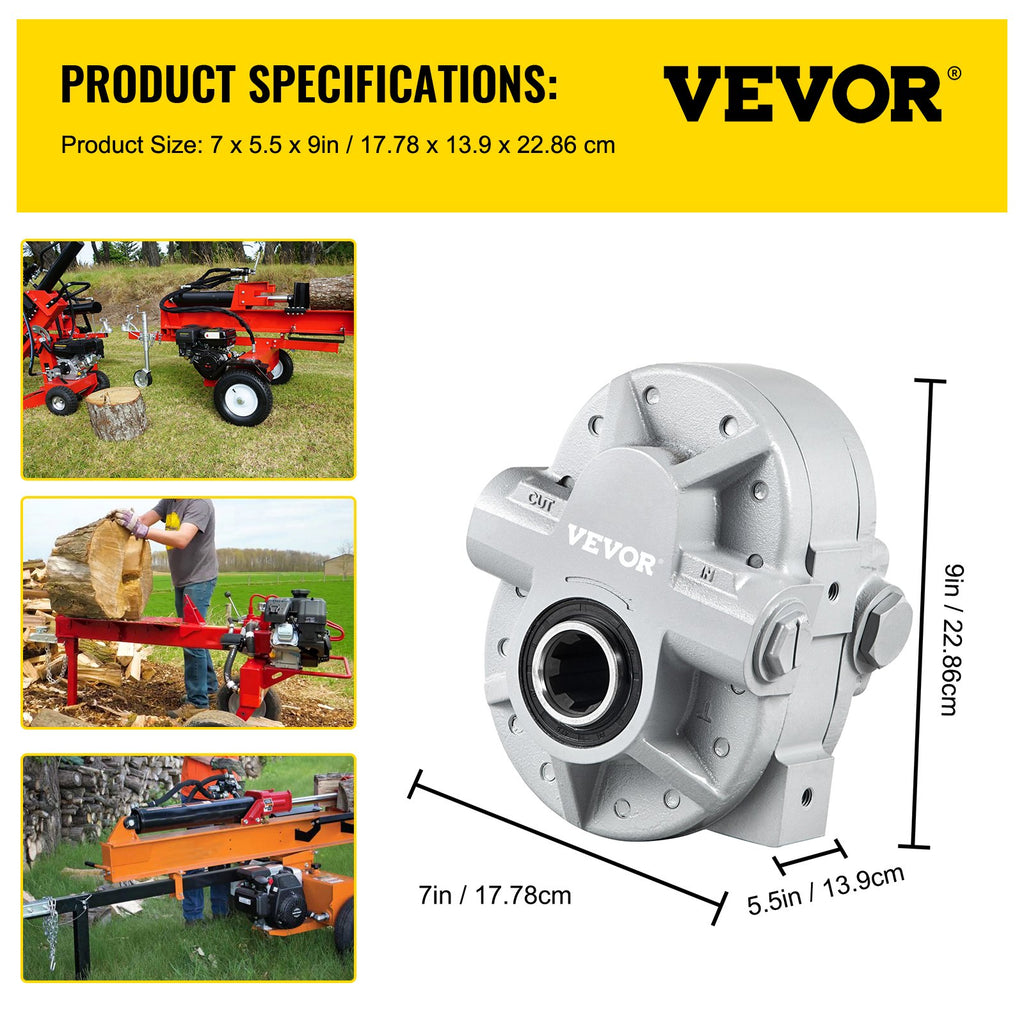 Hidraulinis siurblys VEVOR 21.2 GPM, 540 RPM