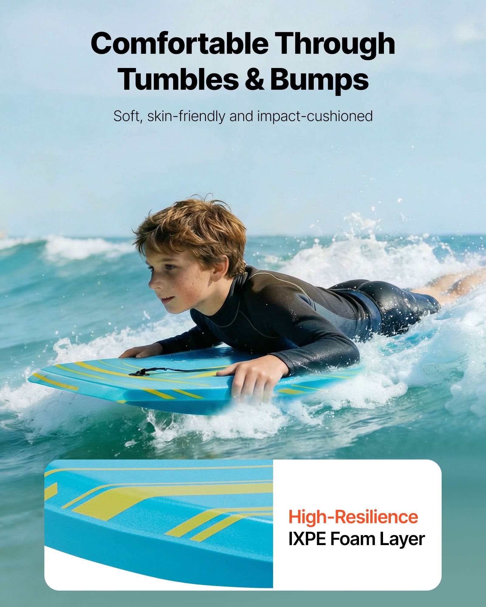 Plaukimo lenta (Bodyboard) VEVOR YY-42in, 1055 mm