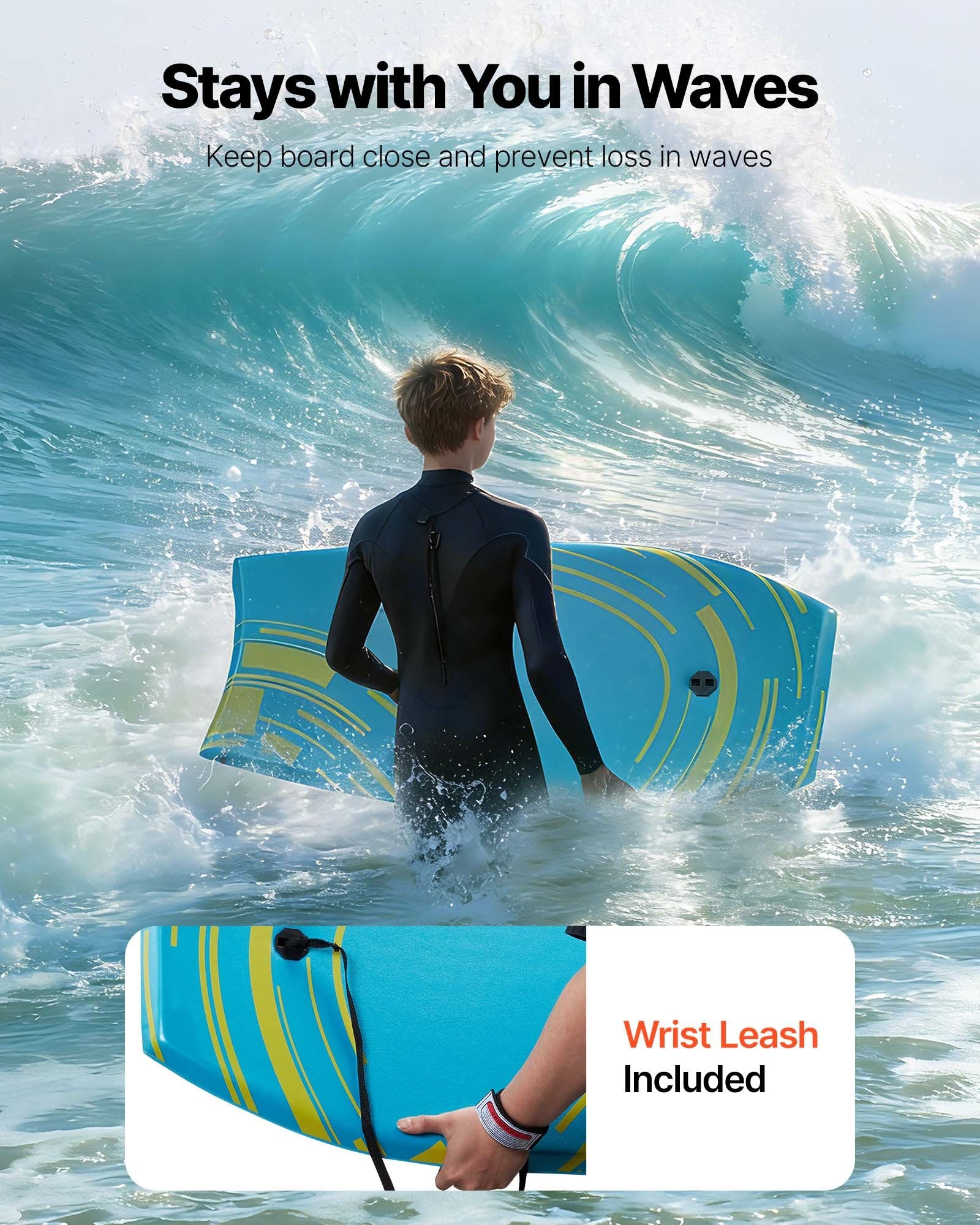 Plaukimo lenta (Bodyboard) VEVOR YY-42in, 1055 mm