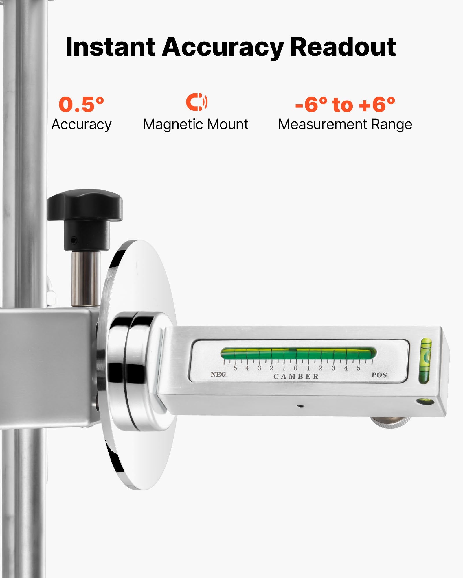 Ratų suvedimo gnybtas ir magnetinis adapteris VEVOR WL/11-25-16, 279–635 mm ratlankiams