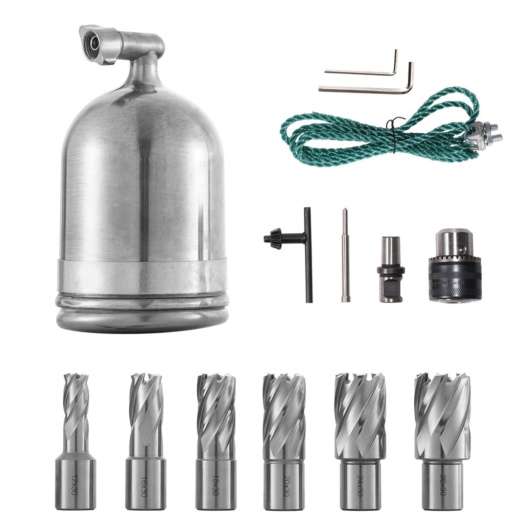 Magnetinės gręžimo staklės VEVOR 1100W, 12000 N