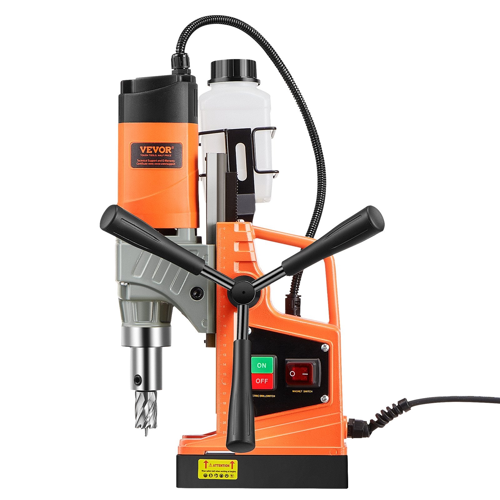 Magnetinės gręžimo staklės VEVOR, 1450 W, 40 mm gręžimo skersmuo