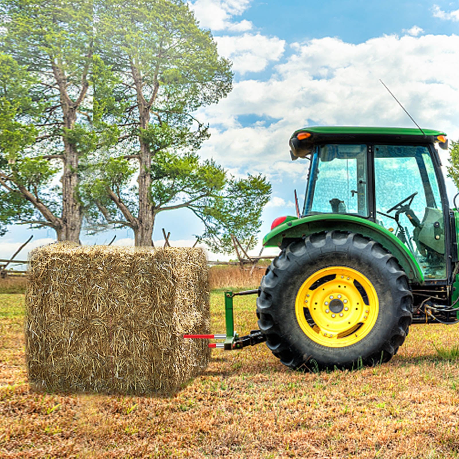 Šieno iešmas VEVOR 32", 612 kg keliamoji galia