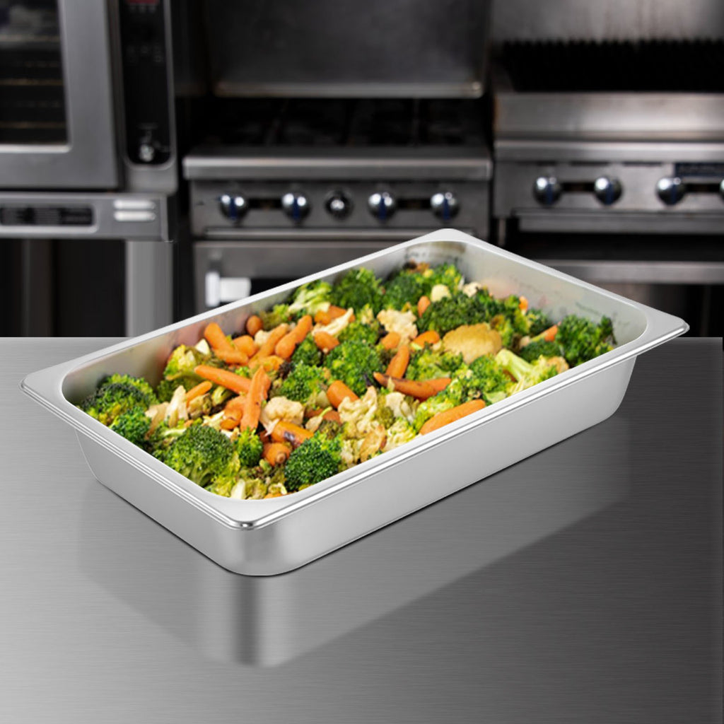 Gastronominiai indai VEVOR GN 1/1, 6 vnt., 13 l talpa