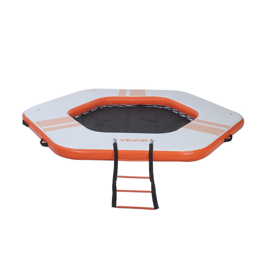 Pripučiama plaukiojanti platforma VEVOR HD260R, 2,6 x 2,6 m