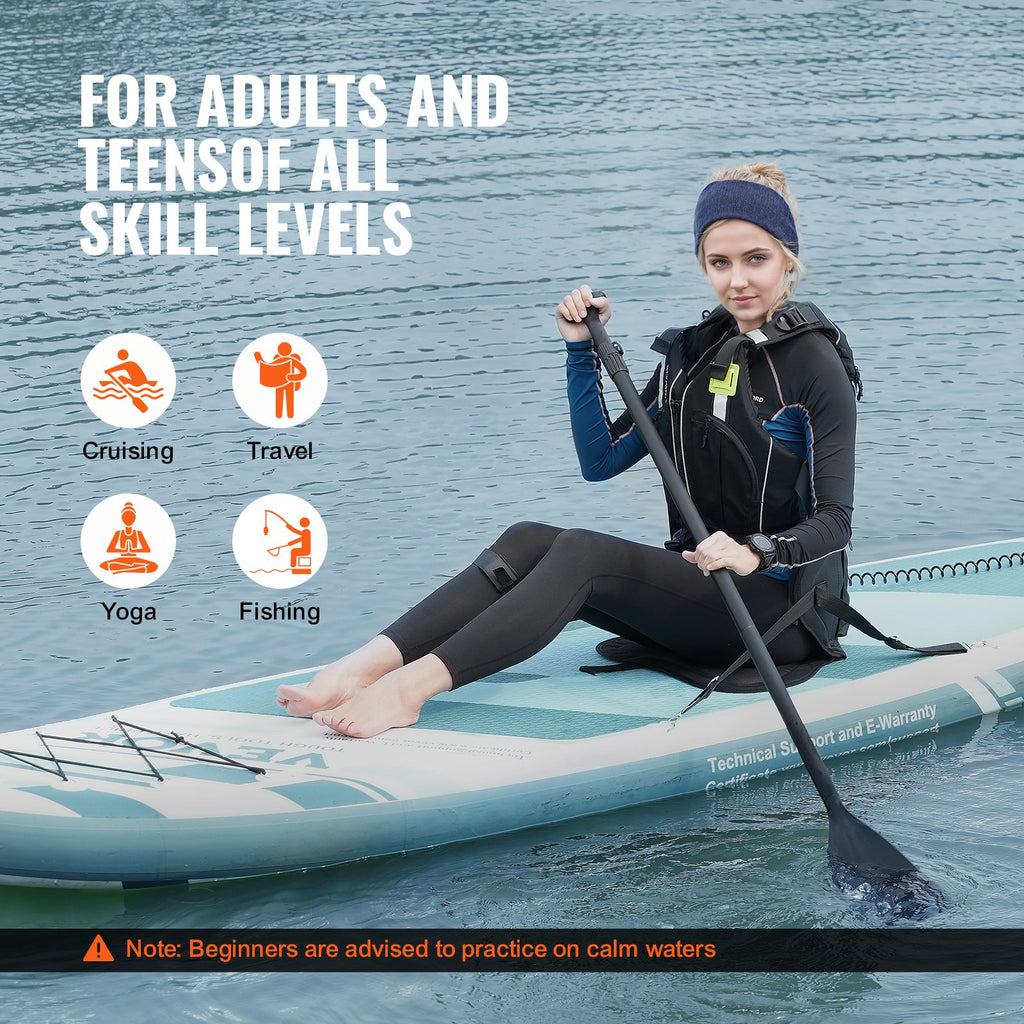 Pripučiama irklentė (SUP) VEVOR SUP-320S, 323 cm ilgio
