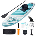 Pripučiama irklentė VEVOR SUP-320S, su kėdute ir priedais