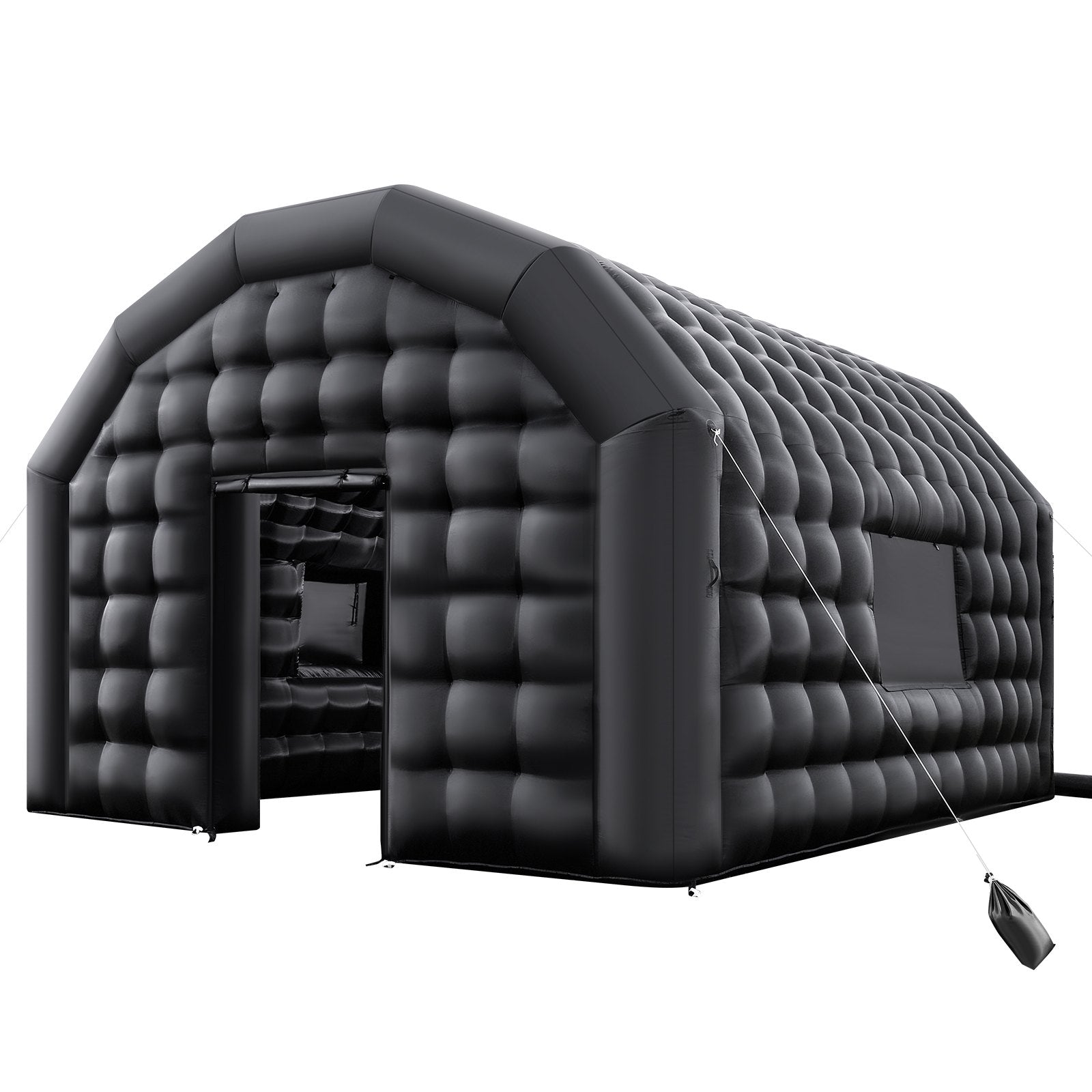 Pripučiama palapinė-naktinis klubas VEVOR S-CQJLB-5.4x5-B, 5,4 x 5 x 4,2 m