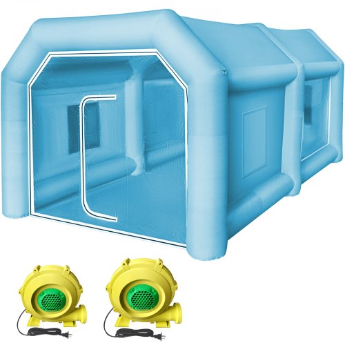 Pripučiama dažymo kamera VEVOR PQZP-3365, 4 x 2,5 x 2,2 m